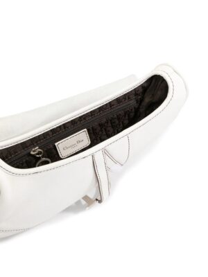 DIOR SADDLE BAG WHITE