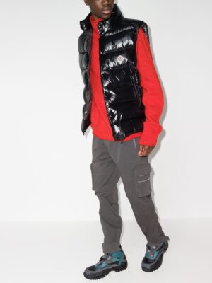 Moncler Tibb Logo-Patch Padded Gilet