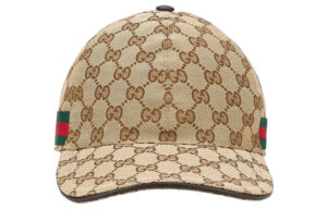 GG Canvas Hat Beige/Brown