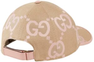 GG Jumbo Hat Beige / Light Pink