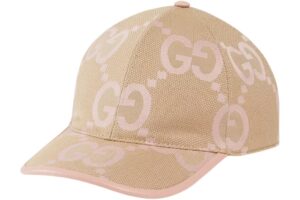 GG Jumbo Hat Beige / Light Pink
