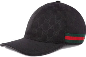 GG Canvas Hat Black