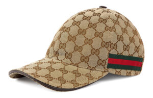 GG Canvas Hat Beige/Brown