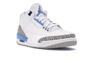 NIKE AIR JORDAN 3 RETRO WHITE UNC