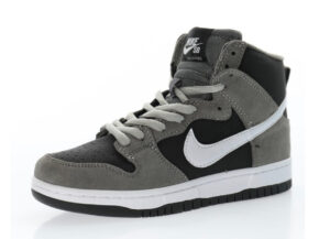 NIKE SB DUNK HIGH DARK BLACK WHITE