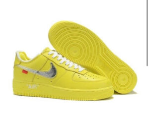 NIKE AIR FORCE X OFF WHITE 20 YELLOW