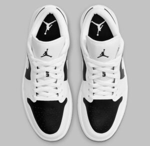 NIKE AIR JORDAN 1 LOW WHITE BLACK