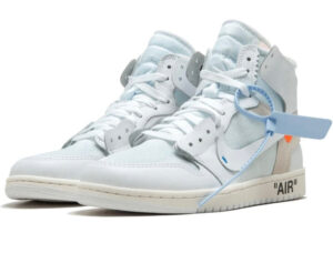 NIKE JORDAN 1 OFF WHITE RETRO WHITE