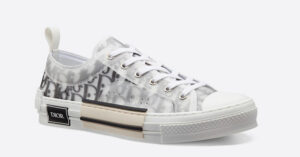 OBLIQUE B23 LOW WHITE BLACK
