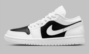 NIKE AIR JORDAN 1 LOW WHITE BLACK