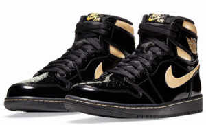 NIKE AIR JORDAN 1 RETRO BLACK METALIC GOLD