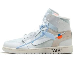 NIKE JORDAN 1 OFF WHITE RETRO WHITE