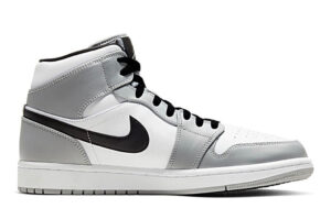 NIKE AIR JORDAN 1 MID LIGHT SMOKE GRAY