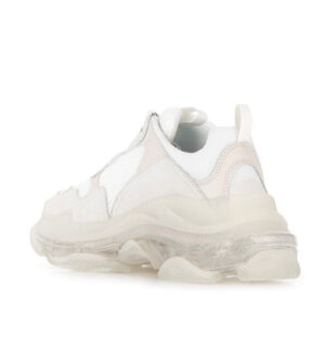 Triple S White Transparent
