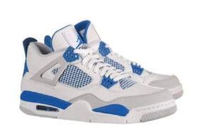 NIKE AIR JORDAN 4 MILITARY BLUE