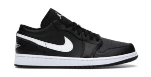 NIKE AIR JORDAN 1 LOW BLACK WHITE