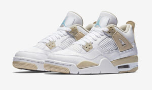NIKE AIR JORDAN 4 WHITE LIGHT SAND