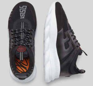 VERSACE CHAIN REACTION BLACK WHITE