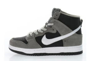 NIKE SB DUNK HIGH DARK BLACK WHITE