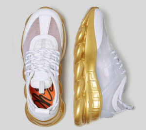 VERSACE CHAIN REACTION WHITE GOLD