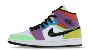 NIKE AIR JORDAN 1 MID MULTICOLOR