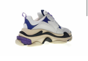 Triple S White Blue Violet