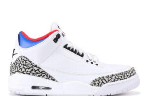 NIKE AIR JORDAN 3 WHITE (BLUERED)
