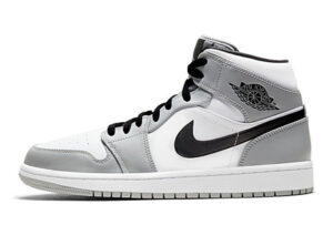 NIKE AIR JORDAN 1 MID LIGHT SMOKE GRAY