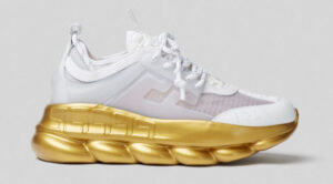 VERSACE CHAIN REACTION WHITE GOLD