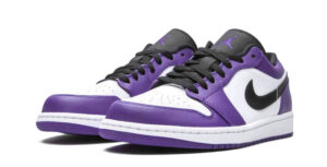 NIKE AIR JORDAN 1 LOW COURT PURPLE WHITE