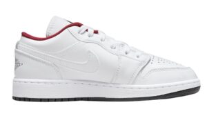 Nike Air Jordan 1 Low GS White Red