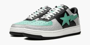Bape STA Low Grey Black