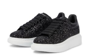 Alexander McQueen Glitter Black