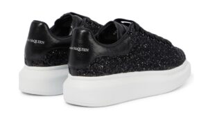 Alexander McQueen Glitter Black