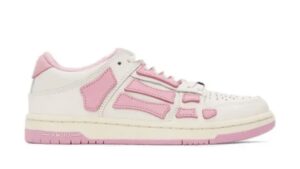 Amiri Skel Top Low White Pink