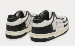 Amiri Skel Top Low Black White