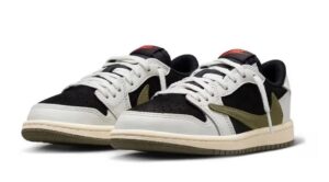 Nike Air Jordan 1 Low Travis Scott Olive