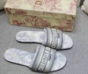 Dior Mule Dway Grey Stamped