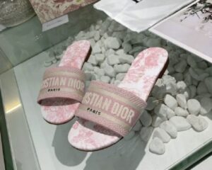 Dior Mule Dway Pink Stamped