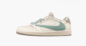 Nike Air Jordan 1 Low Travis Scottt Tiffany Beige Custom
